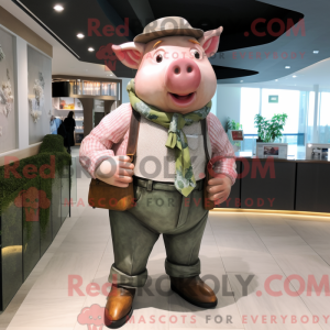 Mascotte de personnage de...