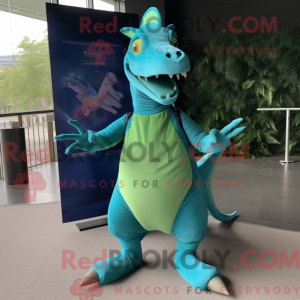 Disfraz de mascota Cyan...