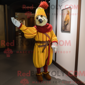 Oliven Swiss Guard maskot...
