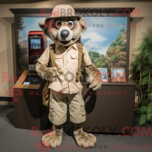 Costume de mascotte Tan...