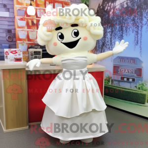 Maskottchenkostüm Weiße...