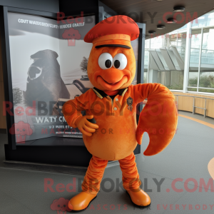 Maskottchenkostüm Orange...