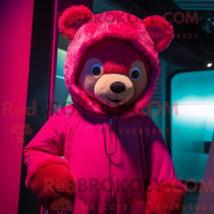 Disfraz de mascota Magenta...