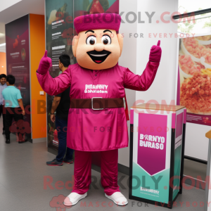 Magenta Biryani maskot...