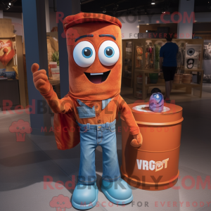 Rust Scented Candle mascot...