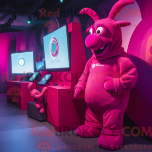Personaggio mascotte renna...