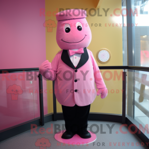 Pink Cupcake maskot kostume...