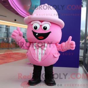 Pink Cupcake maskot kostume...
