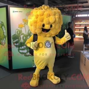 Yellow Cauliflower mascot...