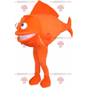 Mascote peixe laranja - Redbrokoly.com