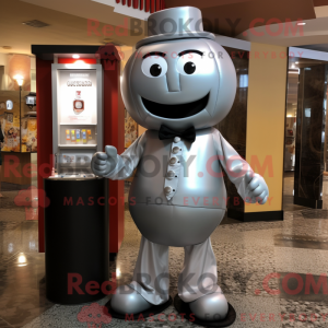 Silver Gumball Machine...