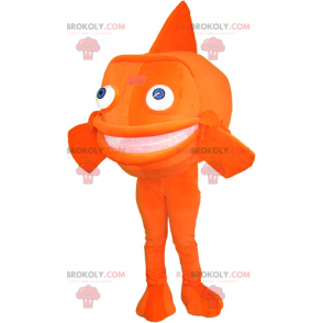 Mascote peixe laranja - Redbrokoly.com