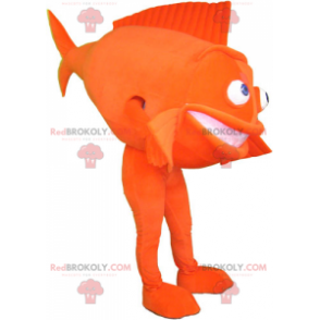 Mascote peixe laranja - Redbrokoly.com