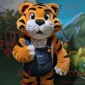 Tiger-Maskottchen-Kostüm...