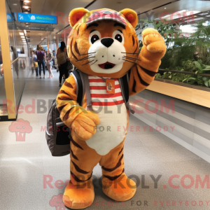 Tiger maskot kostume...
