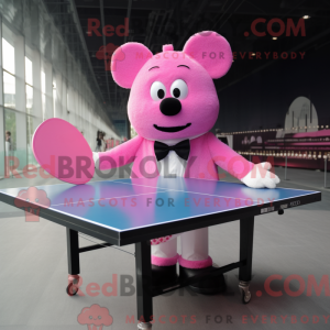 Disfraz de mascota de mesa...
