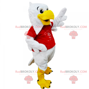 Zelené kulaté rybí maskot - Redbrokoly.com