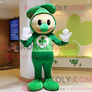 Tan Four Leaf Clover...