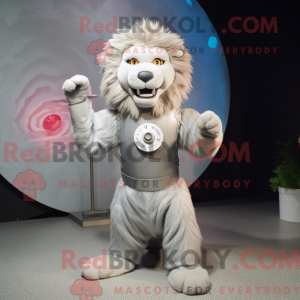 Maskotka Silver Tamer Lion...
