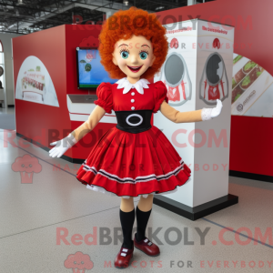 Red Irish Dancer máscara de...