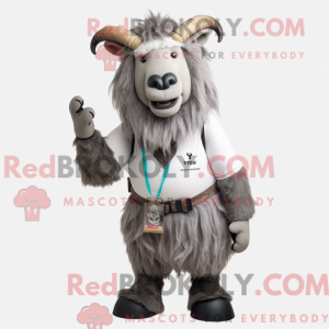 Costume mascotte de Yak...