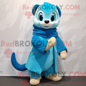 Cyan Weasel máscara de...