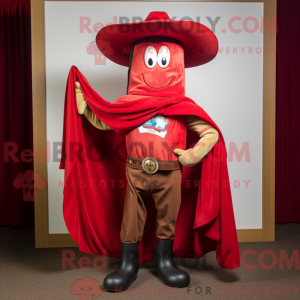 Rød Horseshoe maskot...