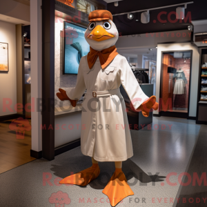 Rust Seagull maskot drakt...