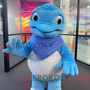 Disfraz de mascota Sky Blue...
