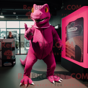 Magenta Komodo Dragon...