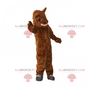 Mascote pônei - Redbrokoly.com