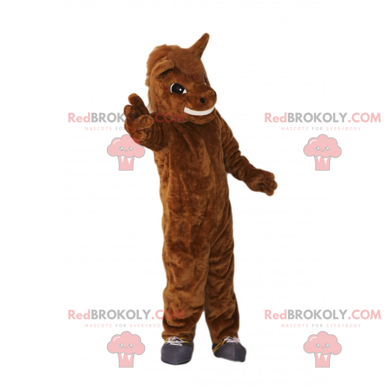 Mascotte di pony - Redbrokoly.com
