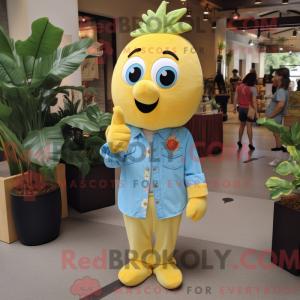 Costume mascotte de prune...