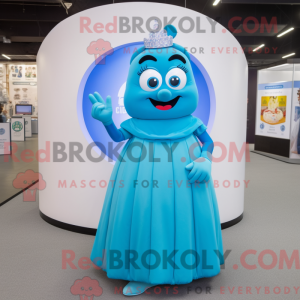 Blue Engagement Ring mascot...