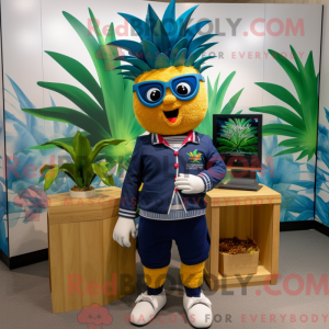 Disfraz de mascota de piña...