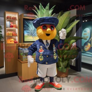 Marine-aas-mascottekostuum...
