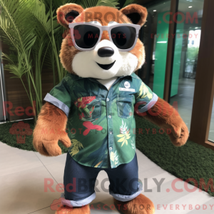 Waldgrüner Roter Panda...