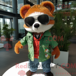 Waldgrüner Roter Panda...