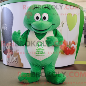 Maskotdraktfigur Green...