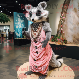 Peach Civet-mascottekostuum...