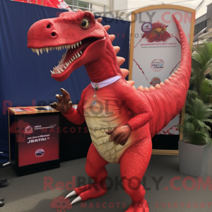 Rød Spinosaurus...