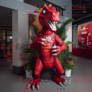 Rød Spinosaurus...