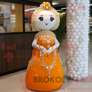 Oransje Dim Sum máscara de...