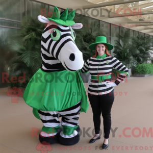 Máscara Forest Green Zebra...
