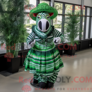 Forest Green Zebra...