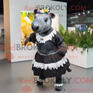Tapir maskot kostume...
