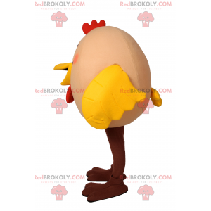 Mascotte ronde kip - Redbrokoly.com