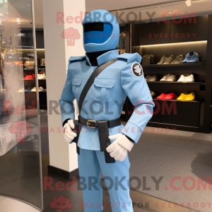 Himmelblå Gi Joe máscara de...