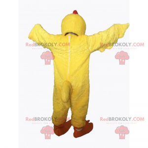 Mascote de frango amarelo - Redbrokoly.com