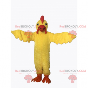 Gul kyllingmaskott - Redbrokoly.com